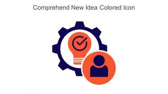 Comprehend New Idea Colored Icon In Powerpoint Pptx Png And Editable Eps Format