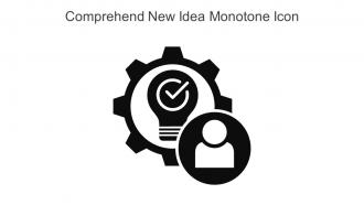 Comprehend New Idea Monotone Icon In Powerpoint Pptx Png And Editable Eps Format