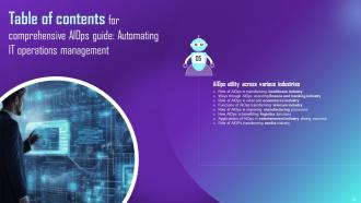 Comprehensive AIOps Guide Automating IT Operations Management Powerpoint Presentation Slides AI CD Adaptable Idea
