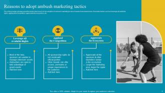 Comprehensive Ambush Marketing Publicity Stunts Powerpoint Presentation Slides MKT CD V Designed Aesthatic