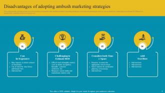 Comprehensive Ambush Marketing Publicity Stunts Powerpoint Presentation Slides MKT CD V Professional Aesthatic