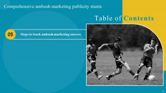 Comprehensive Ambush Marketing Publicity Stunts Powerpoint Presentation Slides MKT CD V Slides Engaging