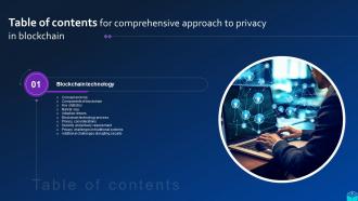 Comprehensive Approach To Privacy In Blockchain BCT CD Professionally Informative