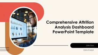 Comprehensive Attrition Analysis Dashboard PowerPoint Template PPT H