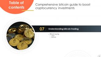 Comprehensive Bitcoin Guide To Boost Cryptocurrency Investments BCT CD Unique Template