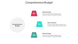 Comprehensive Budget Ppt Powerpoint Presentation Pictures Design Inspiration Cpb