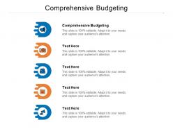 Comprehensive budgeting ppt powerpoint presentation samples cpb