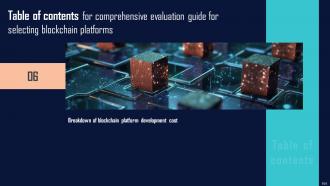 Comprehensive Evaluation Guide For Selecting Blockchain Platforms BCT CD Ideas Compatible