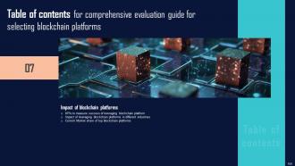 Comprehensive Evaluation Guide For Selecting Blockchain Platforms BCT CD Images Compatible