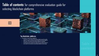 Comprehensive Evaluation Guide For Selecting Blockchain Platforms BCT CD Images Downloadable
