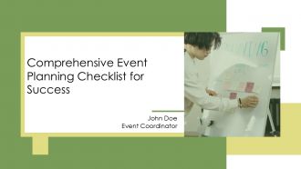 Comprehensive Event Planning Checklist For Success PPT Example AT