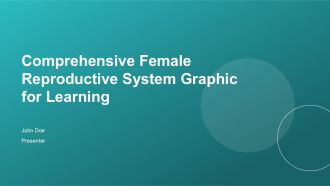 Comprehensive Female Reproductive System Graphic For Learning PPT H
