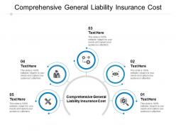 Comprehensive general liability insurance cost ppt powerpoint presentation summary graphics cpb