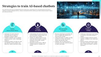 Comprehensive Guide For AI Based Chatbots Powerpoint Presentation Slides AI CD V Designed Compatible
