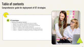 Comprehensive Guide For Deployment Of ICT Strategies Powerpoint Presentation Slides Strategy CD V Colorful Professionally
