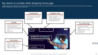 Comprehensive Guide For Digital Website Designing Powerpoint Presentation Slides Unique Captivating