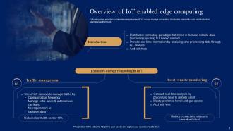 Comprehensive Guide For Iot Edge Computing And Its Use Case In Industries Powerpoint Presentation Slides IoT CD Attractive Colorful