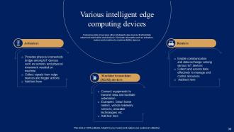 Comprehensive Guide For Iot Edge Computing And Its Use Case In Industries Powerpoint Presentation Slides IoT CD Colorful Impressive