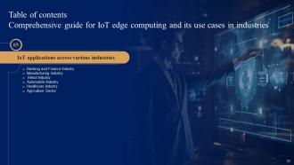 Comprehensive Guide For Iot Edge Computing And Its Use Case In Industries Powerpoint Presentation Slides IoT CD Interactive Impressive