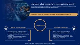 Comprehensive Guide For Iot Edge Computing And Its Use Case In Industries Powerpoint Presentation Slides IoT CD Appealing Impressive