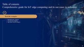 Comprehensive Guide For Iot Edge Computing And Its Use Case In Industries Powerpoint Presentation Slides IoT CD Attractive Impressive