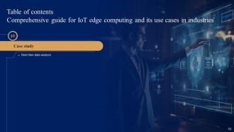 Comprehensive Guide For Iot Edge Computing And Its Use Case In Industries Powerpoint Presentation Slides IoT CD Unique Interactive