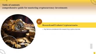 Comprehensive Guide For Mastering Cryptocurrency Investments Fin CD Ideas Pre-designed
