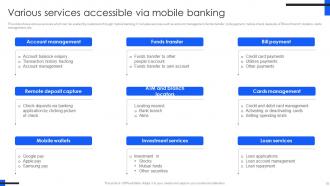 Comprehensive Guide For Mobile Banking Powerpoint Presentation Slides Fin CD V Impactful Best