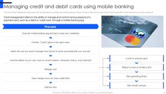 Comprehensive Guide For Mobile Banking Powerpoint Presentation Slides Fin CD V Compatible Best
