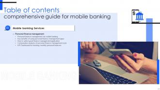 Comprehensive Guide For Mobile Banking Powerpoint Presentation Slides Fin CD V Designed Best