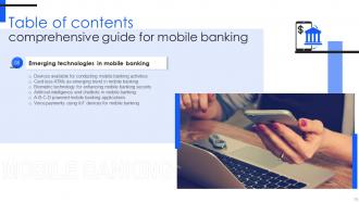Comprehensive Guide For Mobile Banking Powerpoint Presentation Slides Fin CD V Aesthatic Good
