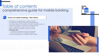 Comprehensive Guide For Mobile Banking Powerpoint Presentation Slides Fin CD V Ideas Unique