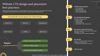 Comprehensive Guide For Successful Website CTA Design And Placement Best Practices