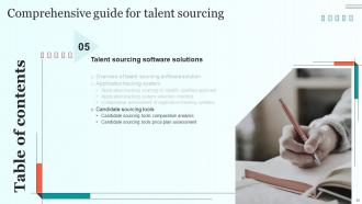 Comprehensive Guide For Talent Sourcing Powerpoint Presentation Slides Slides Idea