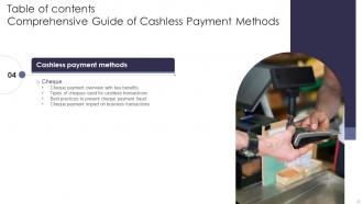 Comprehensive Guide Of Cashless Payment Methods Complete Deck Attractive Images