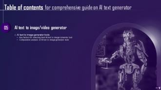 Comprehensive Guide On AI Text Generator Powerpoint Presentation Slides AI CD Appealing Content Ready