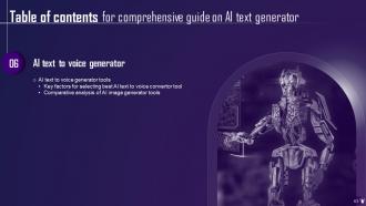Comprehensive Guide On AI Text Generator Powerpoint Presentation Slides AI CD Aesthatic Content Ready