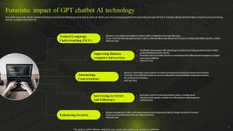 Comprehensive Guide On GPT Chatbot AI Technology Powerpoint Presentation Slides ChatGPT CD Visual Captivating