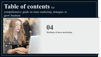 Comprehensive Guide On Mass Marketing Strategies To Grow Business MKT CD Impactful Images