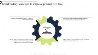 Comprehensive Guide Smart Factory Strategies To Improve Productivity Strategy SS V