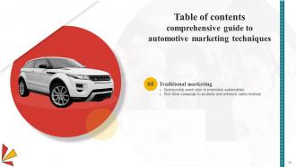 Comprehensive Guide To Automotive Marketing Techniques Powerpoint Presentation Slides Strategy CD V Best Informative