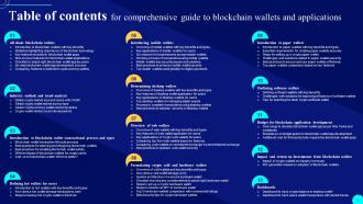 Comprehensive Guide To Blockchain Wallets And Applications BCT CD Downloadable Good