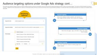 Comprehensive Guide To Google Ads Planning MKT CD Template Idea