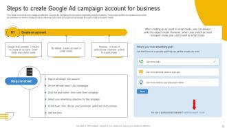 Comprehensive Guide To Google Ads Planning MKT CD Slides Ideas