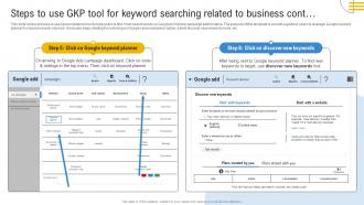 Comprehensive Guide To Google Steps To Use Gkp Tool For Keyword Searching Related MKT SS V Impactful Customizable