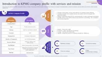 Comprehensive Guide To KPMG Strategy Powerpoint Presentation Slides Strategy CD Appealing Ideas