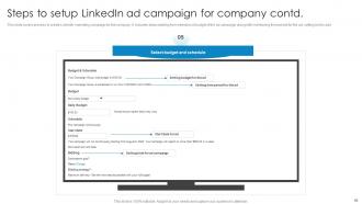 Comprehensive Guide To Linkedin Marketing Campaign Powerpoint Presentation Slides MKT CD Content Ready Editable