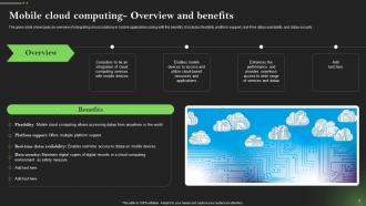 Comprehensive Guide To Mobile Cloud Computing Powerpoint Presentation Slides Compatible Good