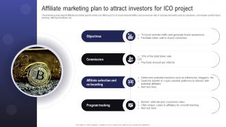 Comprehensive Guide To Raise Affiliate Marketing Plan To Attract Investors BCT SS