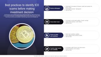 Comprehensive Guide To Raise Best Practices To Identify ICO Scams Before Making BCT SS